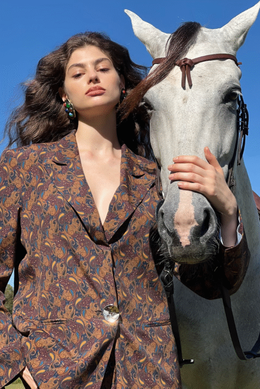 Blazer Paisley