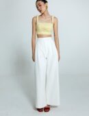 Top Helena Listrado Amarelo