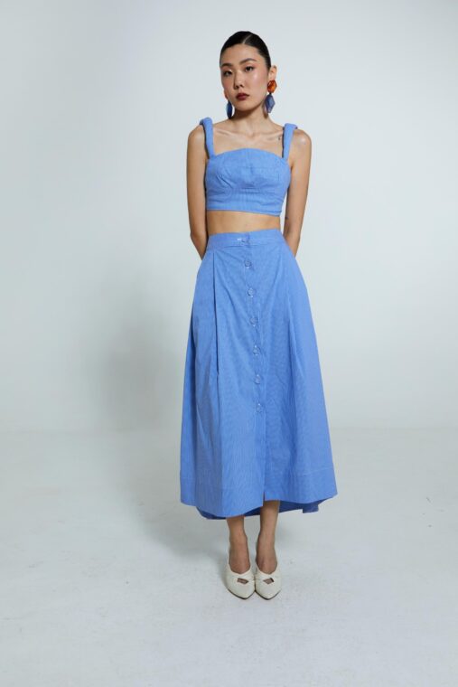 Saia Alicia Azul