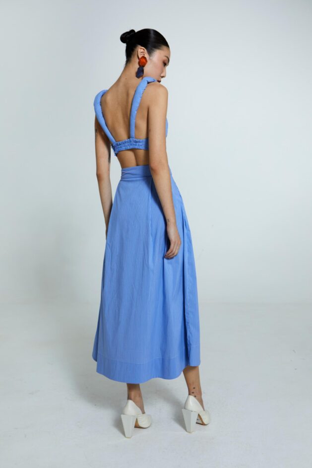 Saia Alicia Azul