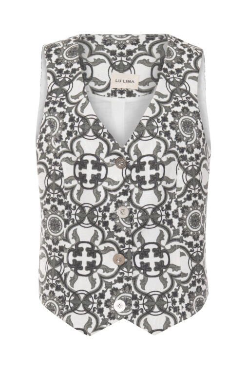 Colete Jacquard