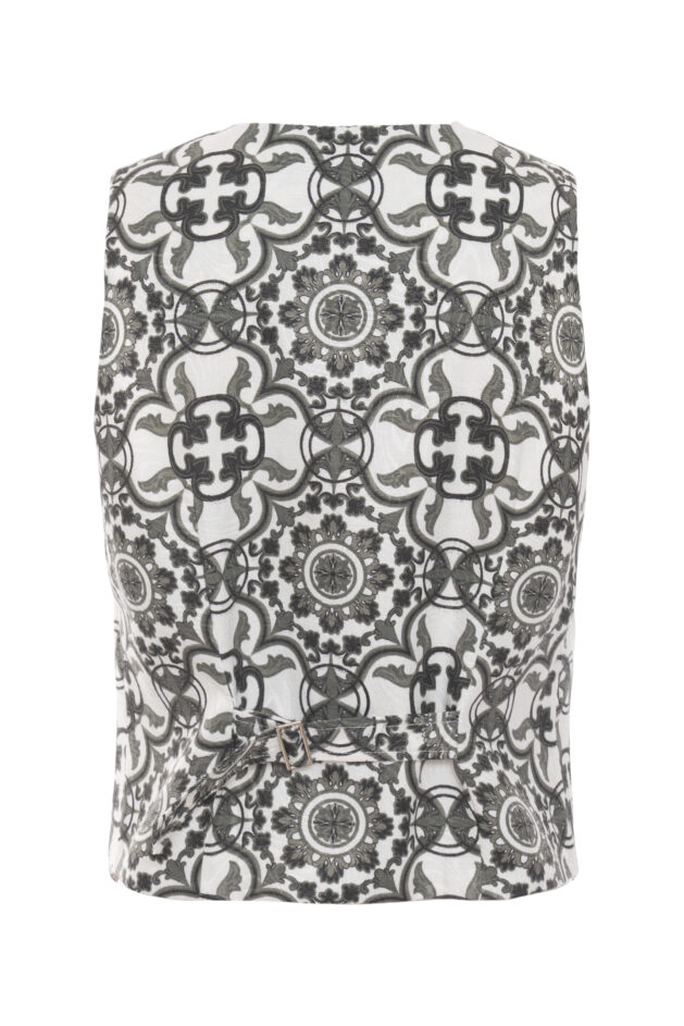 Colete Jacquard